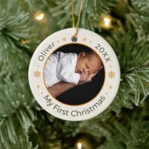 Första julbarns namn Foto & datum
