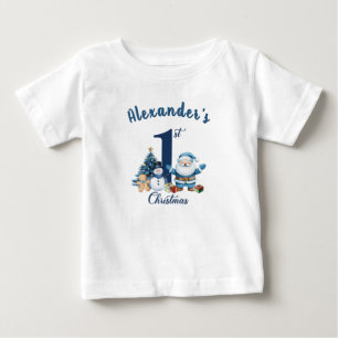 Första julblåtomten t shirt
