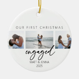 Första julen Antagen prydnadsföremål Julgransprydnad Keramik