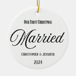Första julen Gift Ornament