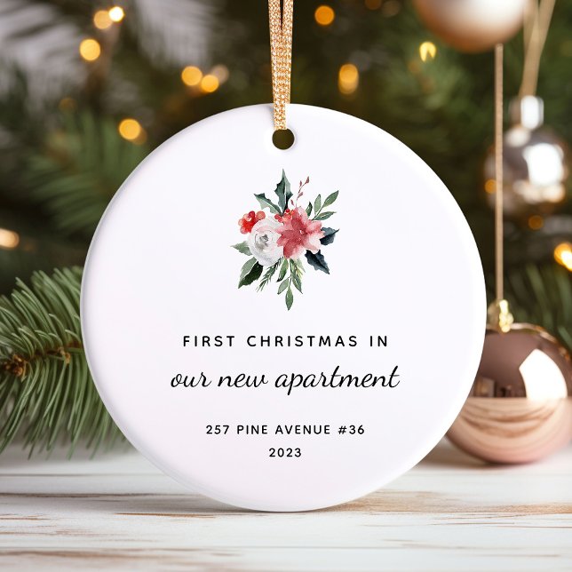 Första julen i New Apartment | ELEGANT Julgransprydnad Keramik (The perfect holiday keepsake once you've moved to a new apartment)
