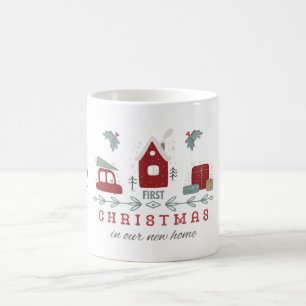 Första julen i vår nya hemfamilj Keepsaké Kaffemugg