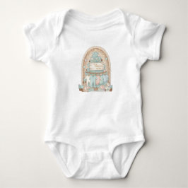 Första julen Min Kärlek | Söt baby bodysuit T Shirt