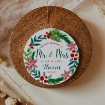 Första julen Newlyweds