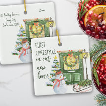 Första julen - ny startdörr