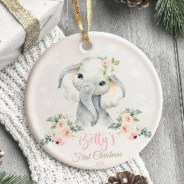 Första julen Ornament Safari-djur