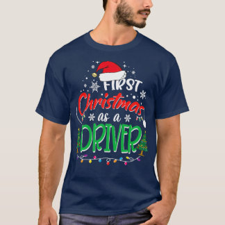 Första julen som chaufför 1:a julgrisen t shirt