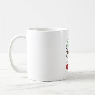 Första julen som en bror Santa Gnome Kaffemugg