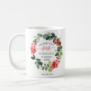 Första julen som förälder Helgdag Anpassningsba Kaffemugg