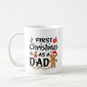 Första julen som gåva från Pappa Julafton Kaffemugg