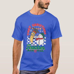 Första julen som lärare - julens Snögubbar T Shirt