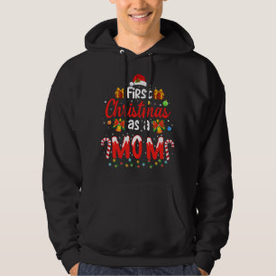 Första julen som Mamma-tomten i Ugly Julafton Fami Hoodie