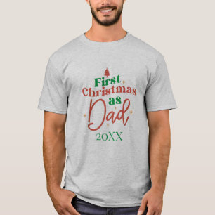Första julen som pappa Ny pappa T Shirt