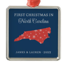Första julen som par i North Carolina USA delstat