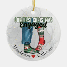 Första julen tog ett par i socklar