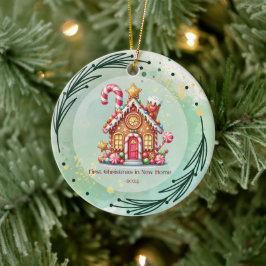Första julens nya hemoffert Ornamet Julgransprydnad Keramik