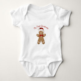 Första julens pepparkaksgubbe t shirt