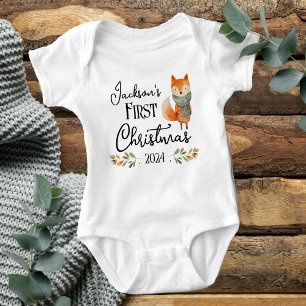 Första julens vattenfärg, Cute Fox T Shirt