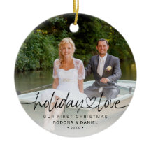 Första julfirande kärlek 2 bilder