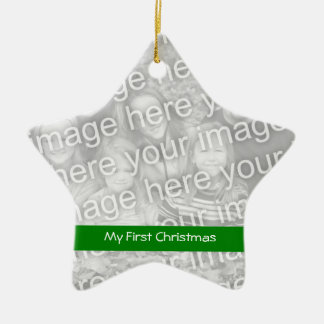 Första julfoto Ornament