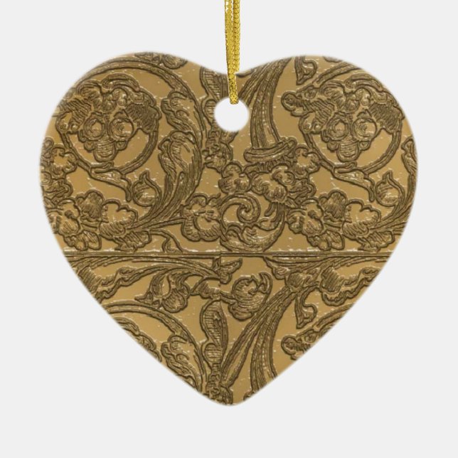 Första julklapp tillsammans Ornament-mall Julgransprydnad Keramik (Framsidan)