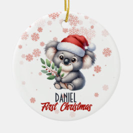 Första julsöt Koala baby Ornament