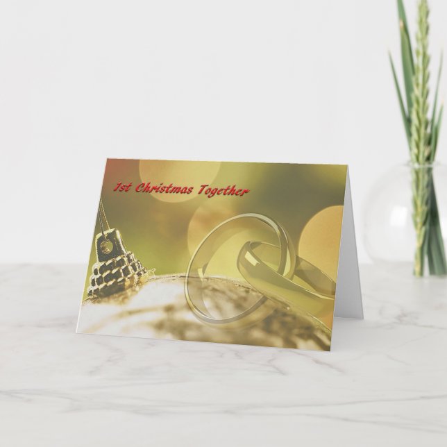 Första julstämningen helgkort (Framsida)