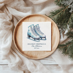 Första julstämningen pappersservett