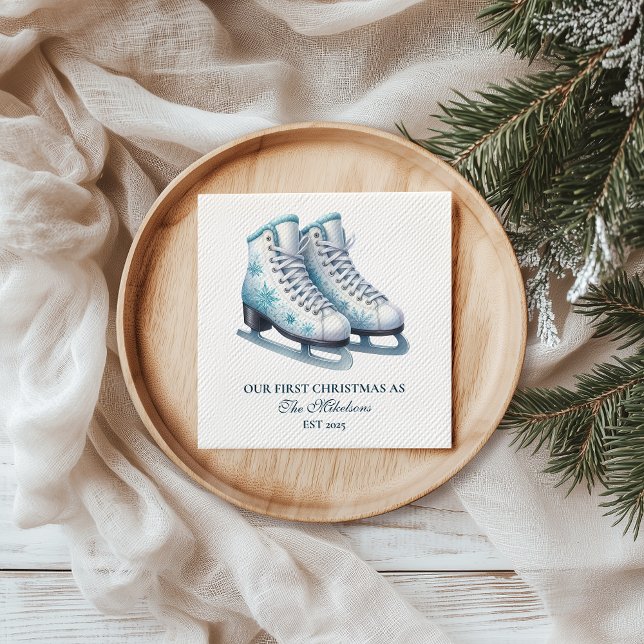 Första julstämningen pappersservett (Skapare uppladdad)