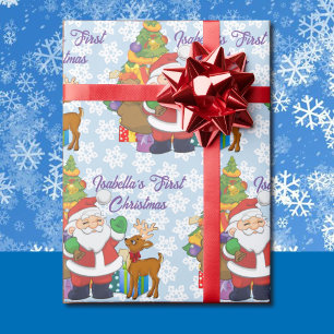 Första jultomte Baby tullnamn Presentpapper