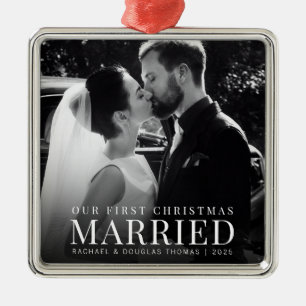 Första jultomten Anpassningsbar - nytt foto Julgransprydnad Metall