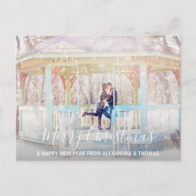 Första jultomten, invigd nyår | PHOTO Helg Vykort (Framsida)