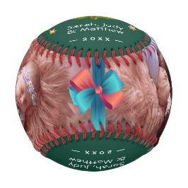 Första jultomten med familjefoton