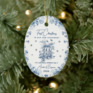 Första jultomten ny lägenhet Ornament