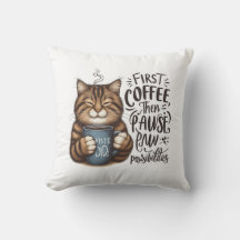 Första kaffet, sedan slöjor
