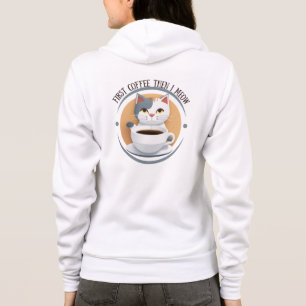 Första kaffet, sen matar jag kål t shirt