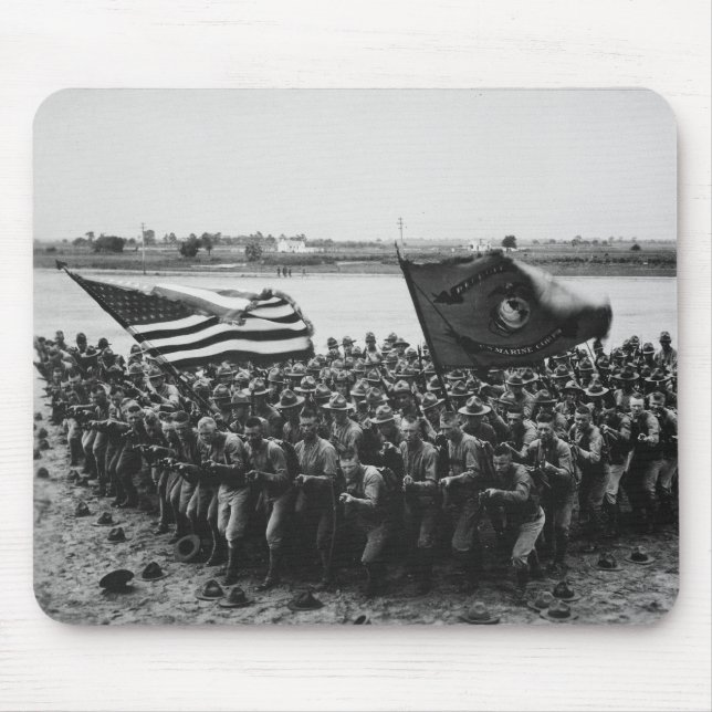 Första kampen mot den brittiska marinkåren i State Musmatta (Framsidan)