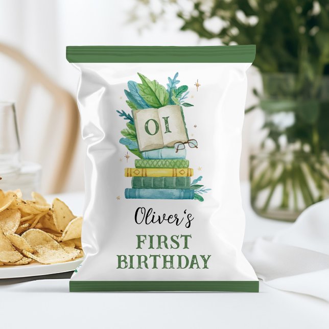 Första kapitlet Storybook Birthday Chip Bag Wrappe Reklamblad (Skapare uppladdad)
