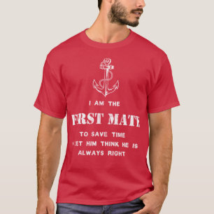 Första kapten... Jag låter honom tänka alltid ha r T Shirt