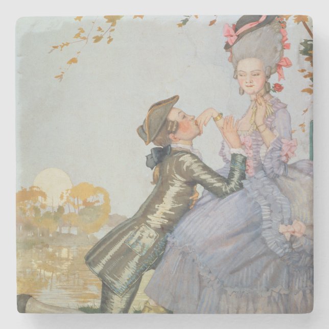 Första kärlek, 1916 stenunderlägg (Framsidan)