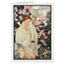 Första kärlek vid den Jessie Willcox smeden Hälsningskort