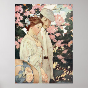 Första kärlek vid den Jessie Willcox smeden Poster