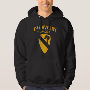 Första kavalleridivisionen - första gruppemblem hoodie