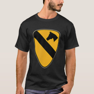 Första kavalleridivisionen Patch Pocket 1st CAV Ve T Shirt