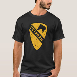 Första kavalleridivisionen - Veteran (Förenade Sta T Shirt
