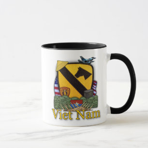 Första kavalleriet luft cav vietnam vets kopp