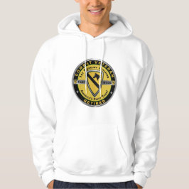 Första kavalry-divisionen pensionerad hoodie