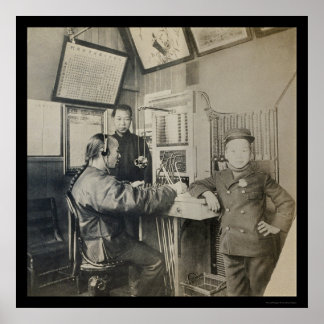 Första kinesiska telefonoperatören, Chinatown 1922 Poster