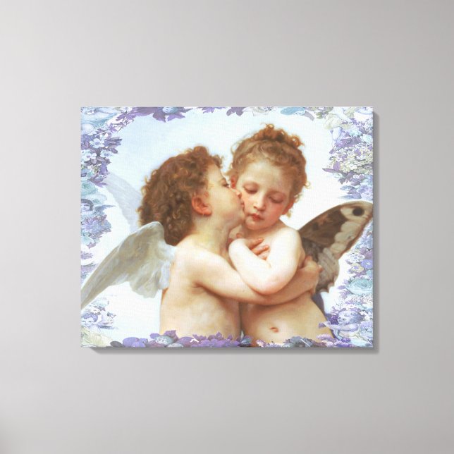 FÖRSTA KISS, C.1873 William Bourgeau Canvastryck (Framsida)