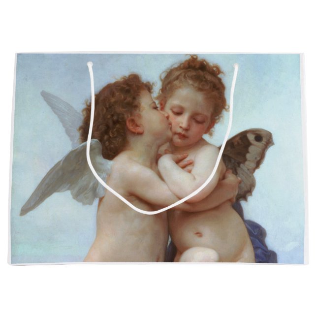 Första Kiss, Kärlek och Psyche, Bouguereau (Framsidan)